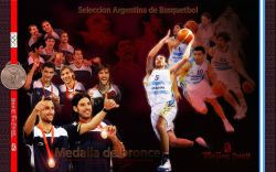 Argentina Olympics 2008 Bronze Widescreen