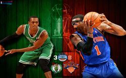 Celtics vs Knicks 2011 NBA Playoffs Widescreen