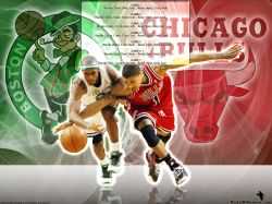 Derrick Rose 1st Playoff Game