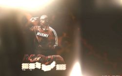 Dwyane Wade Heat Is On Widescreen