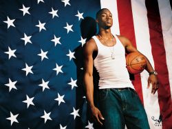 Dwyane Wade USA Flag