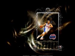 Eric Gordon April 2009 Calendar