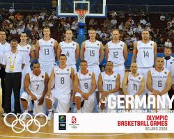 Germany Basketball Olympic Team 2008