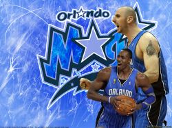 Howard Gortat Orlando Magic