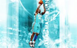 Jamal Mashburn Hornets Widescreen