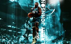 Larry Johnson Hornets Widescreen