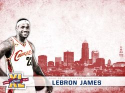 LeBron James Cavs 40