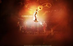 LeBron James Dunk Widescreen