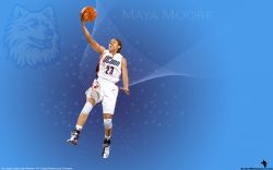 Maya Moore UCONN Huskies Widescreen