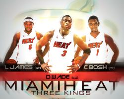 Miami Heat 3 Kings