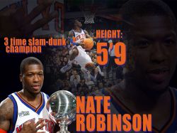 Nate Robinson 3-Time Slam Dunk Champ