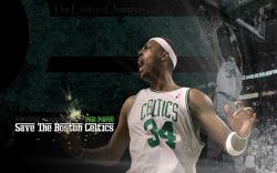 Paul Pierce Celtics 2010 Playoffs Widescreen