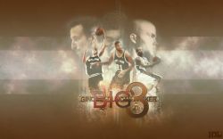 San Antonio Spurs Big 3 Widescreen
