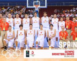 Spain Basketball Olympic Team 2008