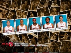 Toronto Raptors Polaroid 2009