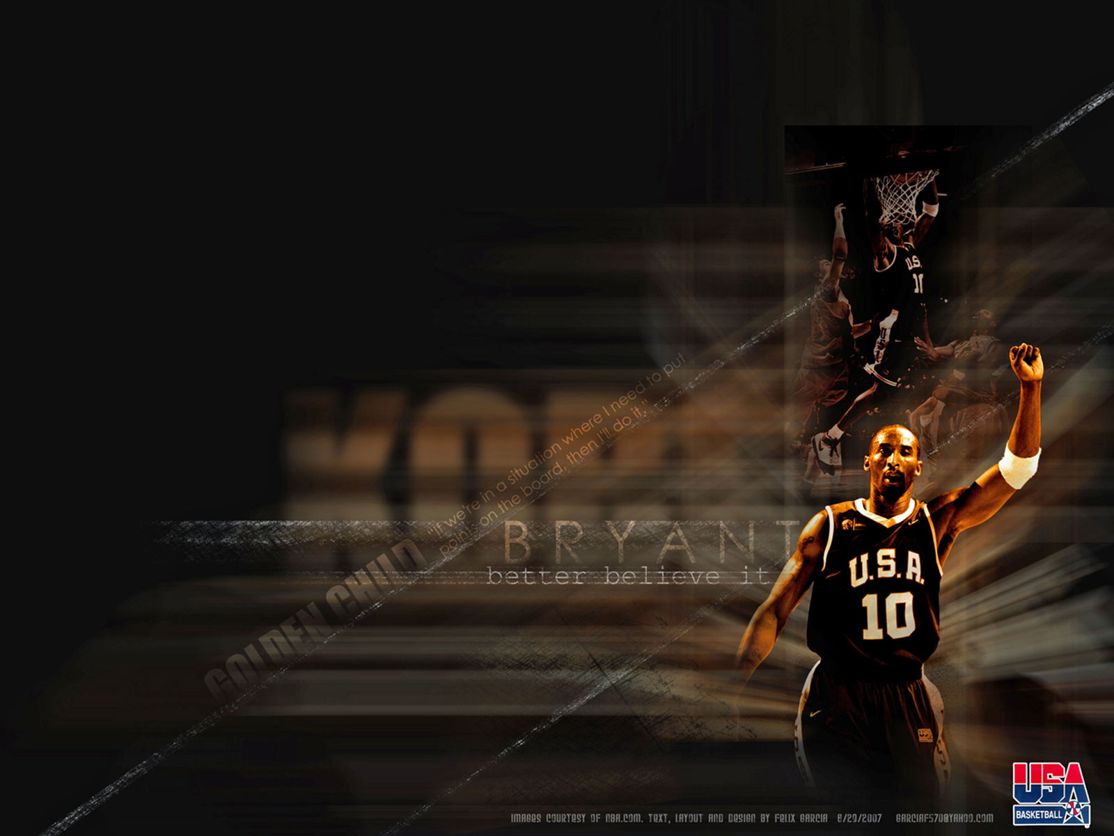 Kobe Bryant Dream Team wallpaper