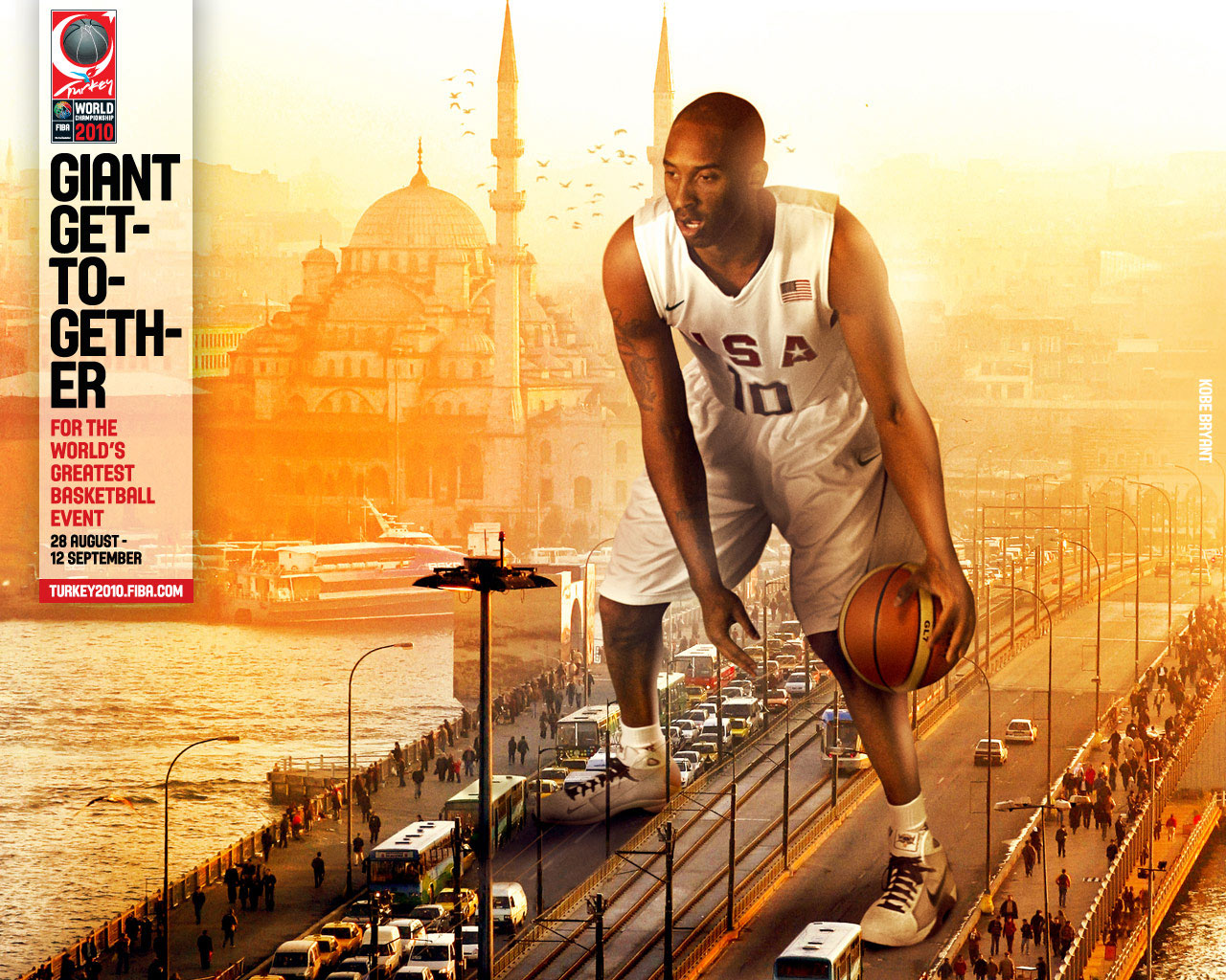 Kobe Bryant FIBA World Championship 2010 wallpaper