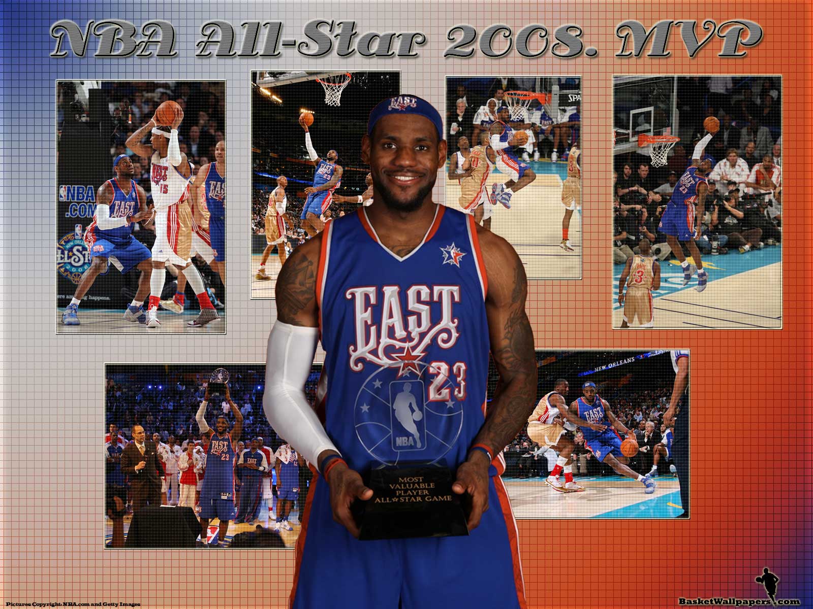 LeBron James All Star 2008 MVP