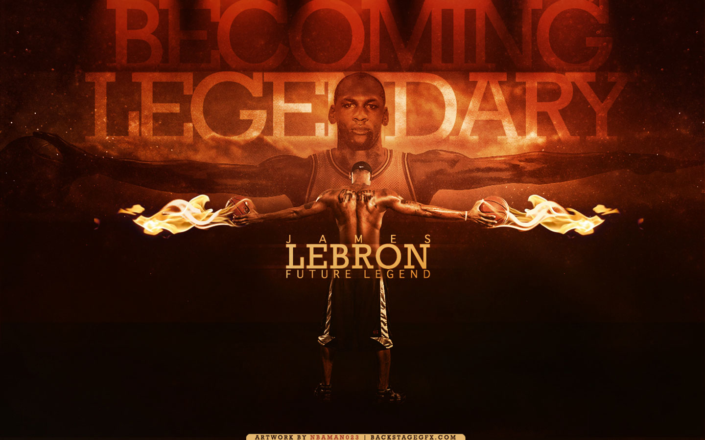 LeBron James Future Legend Widescreen